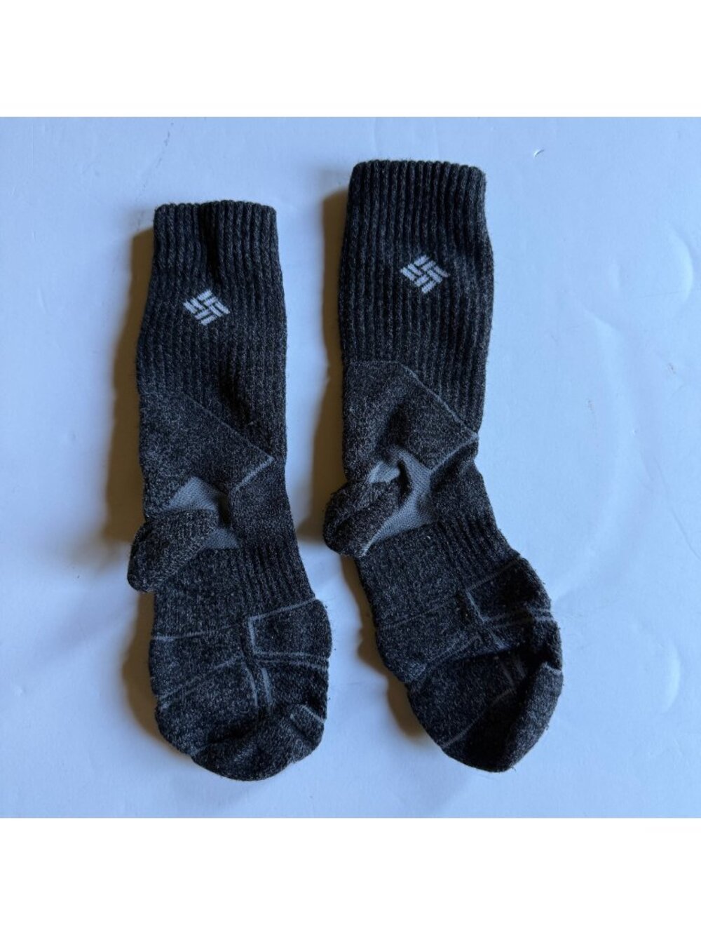 Columbia Sportswear Heavyweight Thermal Crew Hiking Socks - Gray - Medium